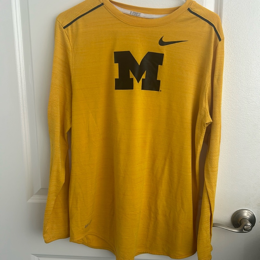 Michigan long sleeve dri fit